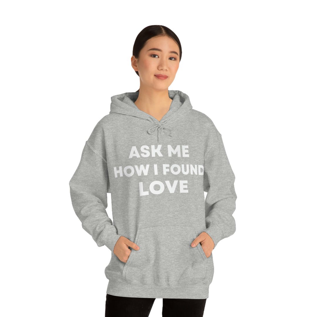 Love, Unisex Heavy Blend™ Hooded Sweatshirt (ENG UK)