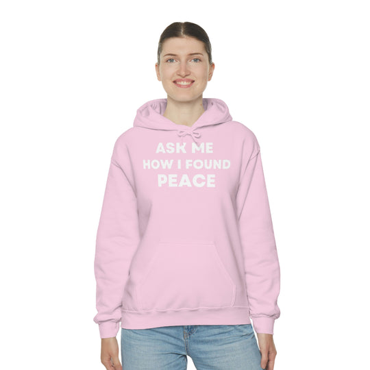 Peace, Unisex Heavy Blend™ Hooded Sweatshirt (ENG EU)