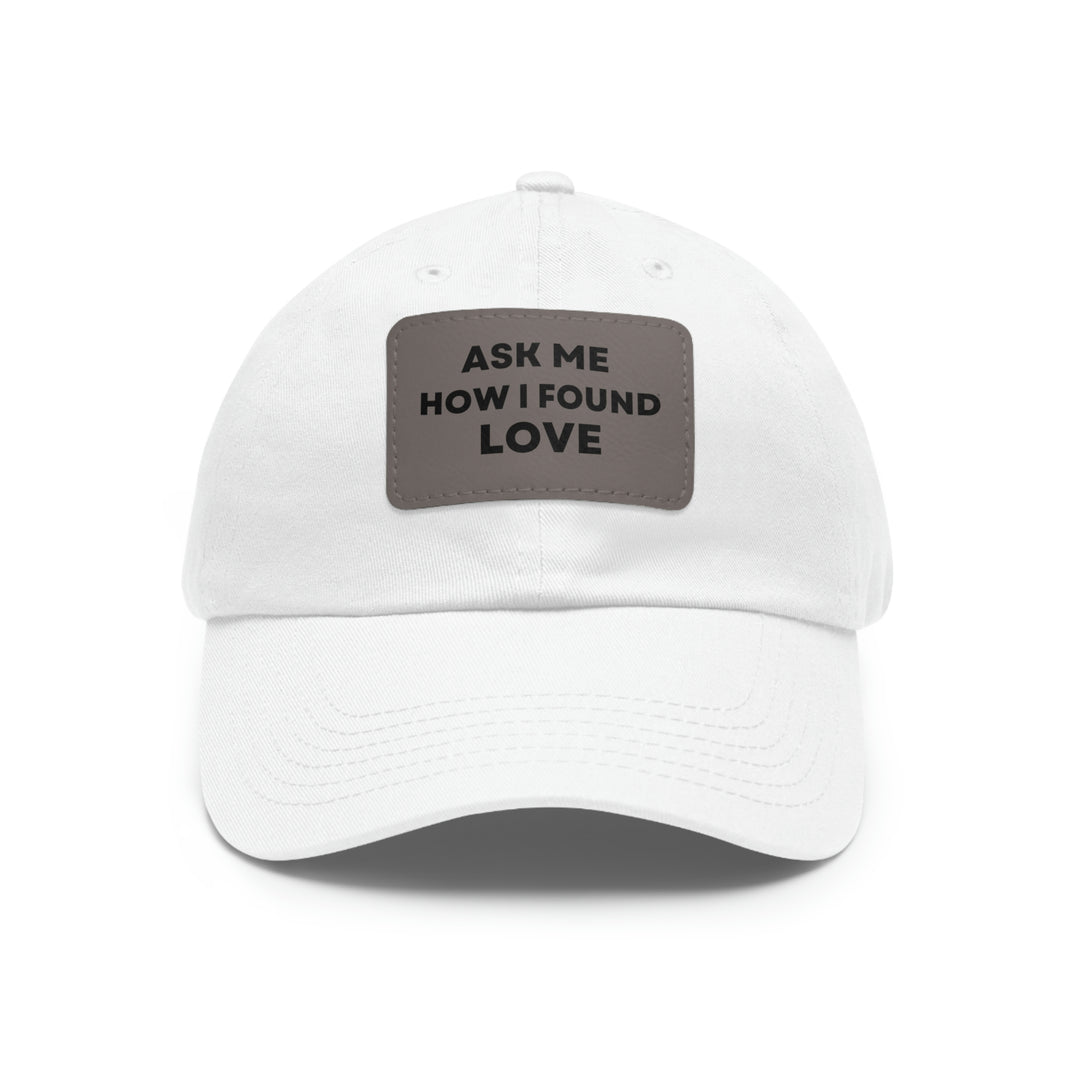 Love, Hat with Leather Patch (Rectangle) (ENG US)
