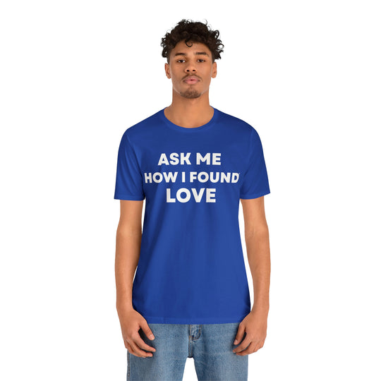 Love, Unisex Jersey Short Sleeve Tee (ENG US)