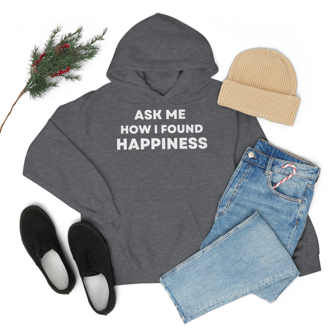 Happiness, Unisex Heavy Blend™ Hooded Sweatshirt (ENG EU)