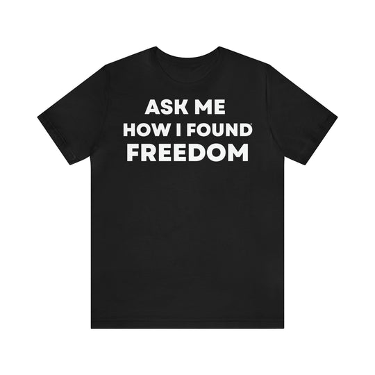 Freedom, Unisex Jersey Short Sleeve Tee (ENG UK)