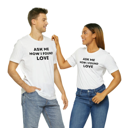 Love, Unisex Jersey Short Sleeve Tee (ENG CDN)