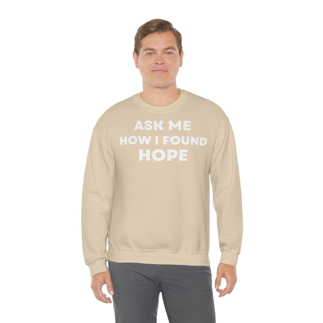 Hope, Unisex Heavy Blend™ Crewneck Sweatshirt (ENG EU)
