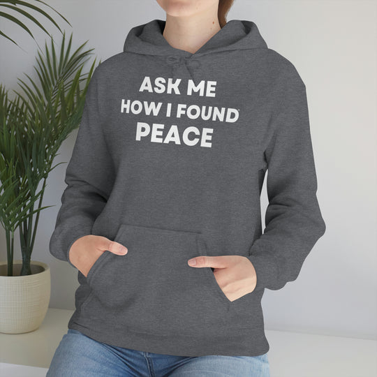 Peace, Unisex Heavy Blend™ Hooded Sweatshirt (ENG EU)