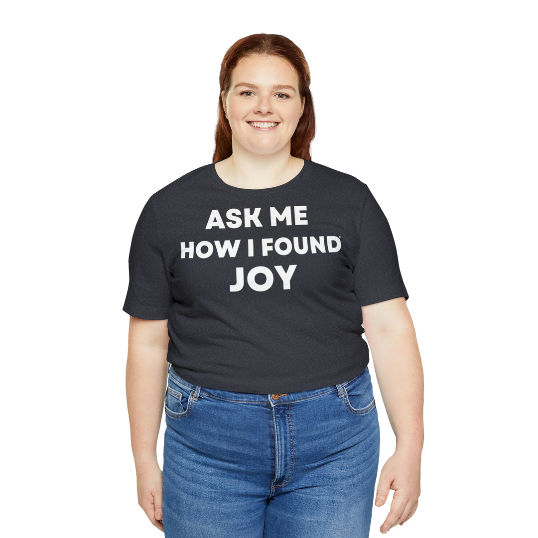 Joy, Unisex Jersey Short Sleeve Tee (ENG EU)